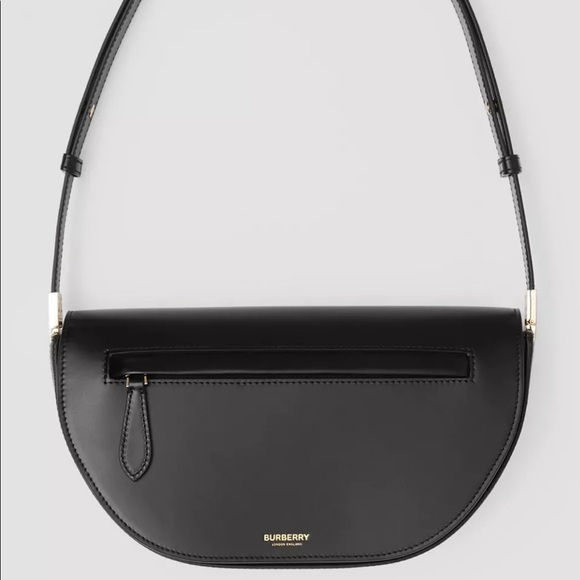 Authentic Burberry Small Leather Olympia Bag - Picture 14 of 16